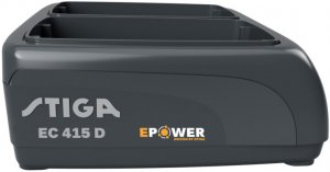 Зарядное устройство STIGA EC 415 D на две батареи - фото №1