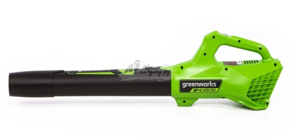 Воздуходувка аккумуляторная Greenworks G24ABK2 с АКБ 2 Ач и ЗУ - фото №8
