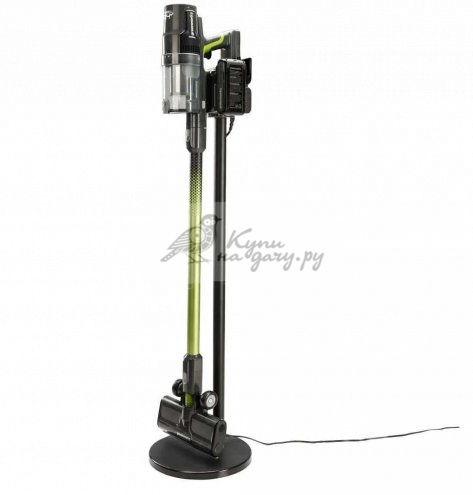 Вертикальный пылесос аккумуляторный Greenworks G24SVK4 с АКБ 4 Ач и ЗУ - фото №1