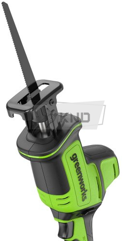 Сабельная пила аккумуляторная GreenWorks GreenWorks GPT-CRS-25 24В, с АКБ 2 Ач и ЗУ - фото №5