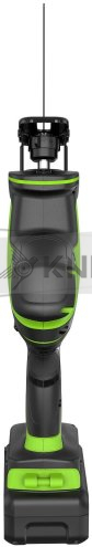 Сабельная пила аккумуляторная GreenWorks GreenWorks GPT-CRS-25 24В, с АКБ 4 Ач и ЗУ - фото №3