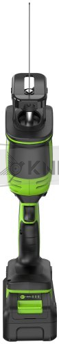 Сабельная пила аккумуляторная GreenWorks GreenWorks GPT-CRS-25 24В, с АКБ 4 Ач и ЗУ - фото №7