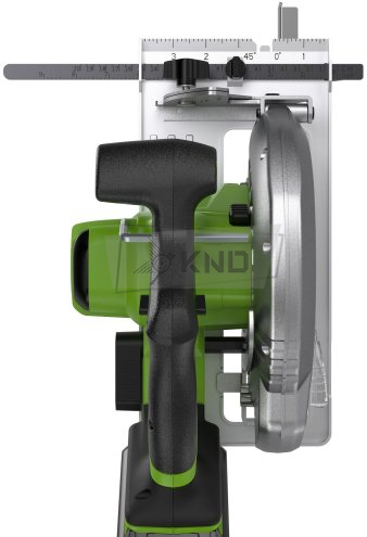 Аккумуляторная циркулярная пила Greenworks GD24CS с АКБ 5 Ач и ЗУ - фото №3