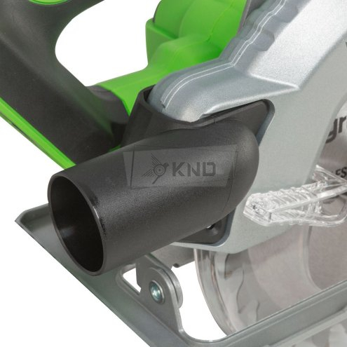 Аккумуляторная циркулярная пила Greenworks GD24CS с АКБ 5 Ач и ЗУ - фото №6