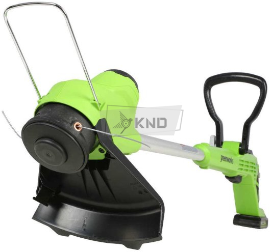 Триммер аккумуляторный Greenworks G24LT28K2 с АКБ 2 Ач и ЗУ - фото №6