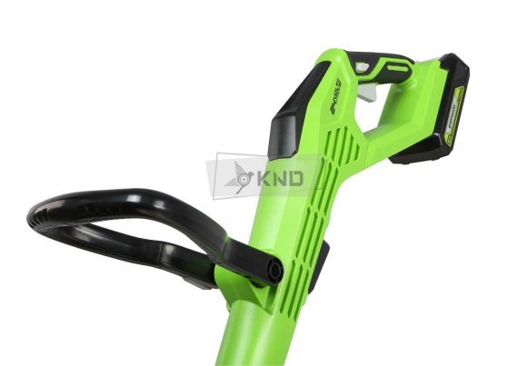 Триммер аккумуляторный Greenworks G24LT28K2 с АКБ 2 Ач и ЗУ - фото №4