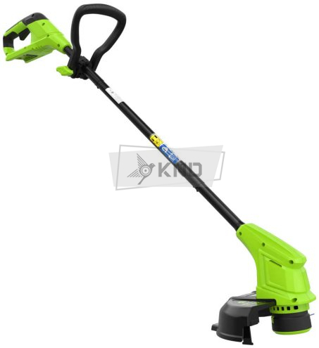 Триммер аккумуляторный Greenworks G24LT25K2 с АКБ 2 Ач и ЗУ 2А - фото №1