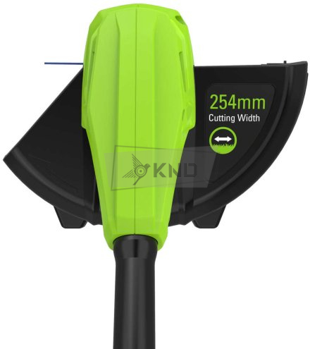 Триммер аккумуляторный Greenworks G24LT25K2 с АКБ 2 Ач и ЗУ 2А - фото №7