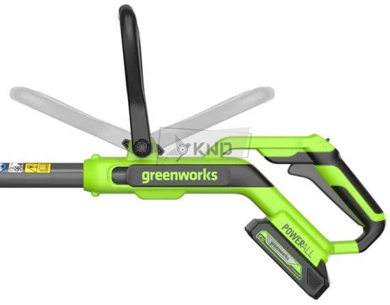 Триммер аккумуляторный Greenworks G24LT301 без АКБ и ЗУ - фото №9