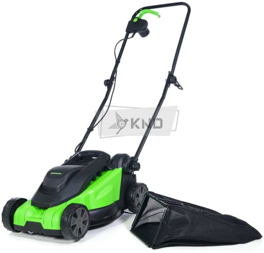 Газонокосилка электрическая Greenworks GD1200LM32 - фото №1