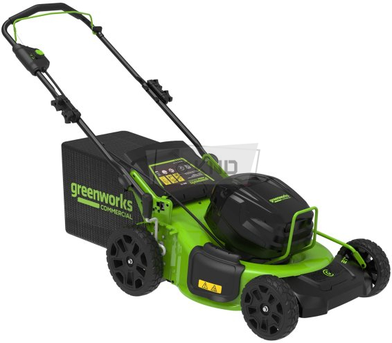 Аккумуляторная газонокосилка Greenworks GC82HPLM51 с АКБ 5 Ач и ЗУ - фото №9