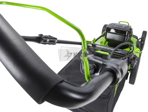 Аккумуляторная газонокосилка Greenworks GC82HPLM51 с АКБ 5 Ач и ЗУ - фото №4