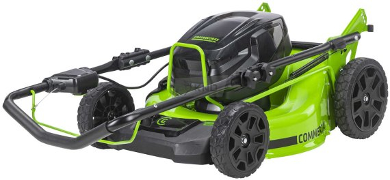 Аккумуляторная газонокосилка Greenworks GC82HPLM51 с АКБ 5 Ач и ЗУ - фото №6