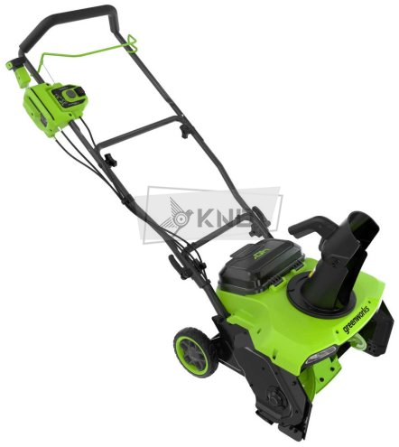 Снегоуборщик аккумуляторный Greenworks GD40STX2 без АКБ и ЗУ - фото №3