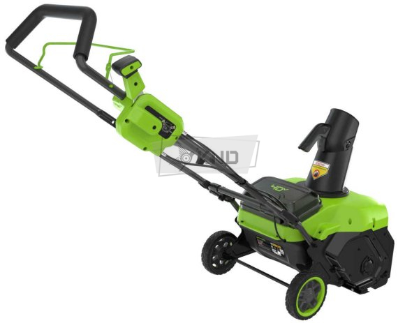 Снегоуборщик аккумуляторный Greenworks GD40STX2 без АКБ и ЗУ - фото №5