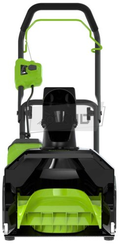 Снегоуборщик аккумуляторный Greenworks G40ST40 с АКБ 4 Ач и ЗУ - фото №2
