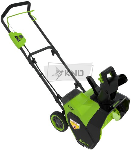 Снегоуборщик аккумуляторный Greenworks G40ST без АКБ и ЗУ - фото №3