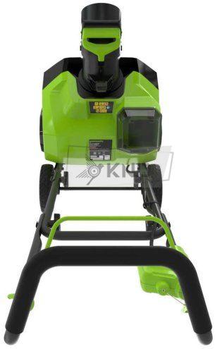 Снегоуборщик аккумуляторный Greenworks G40ST40 с АКБ 4 Ач и ЗУ - фото №4