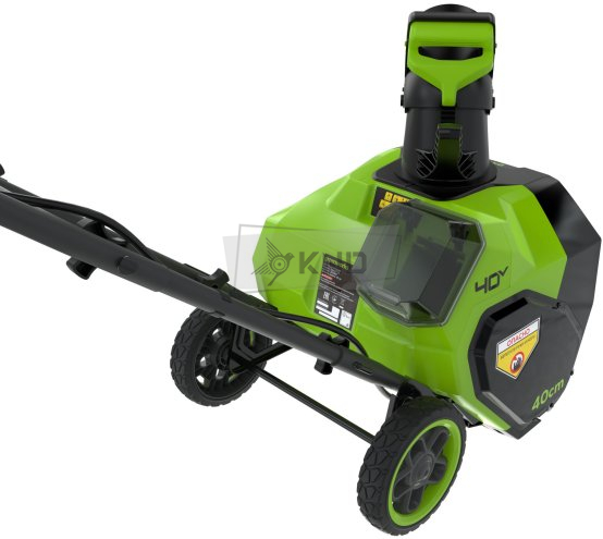 Снегоуборщик аккумуляторный Greenworks G40ST без АКБ и ЗУ - фото №7