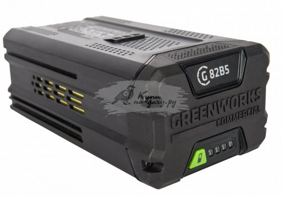 Аккумулятор Greenworks GC82B5 82В, 5Ач (2914607) - фото №1