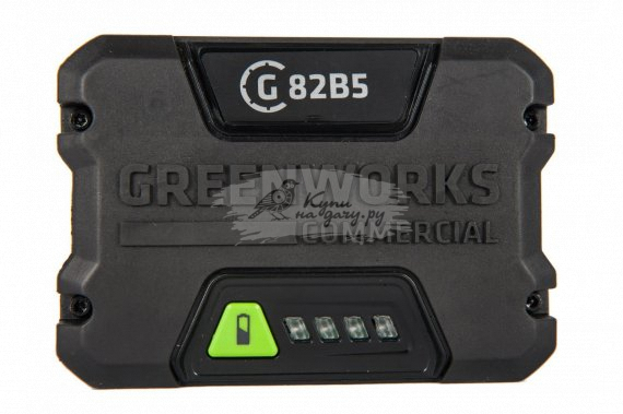 Аккумулятор Greenworks GC82B5 82В, 5Ач (2914607) - фото №2