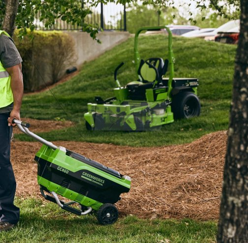 Зарядное устройство Greenworks G82CT6, 82В, 8А для шести аккумуляторов (2955107) - фото №12