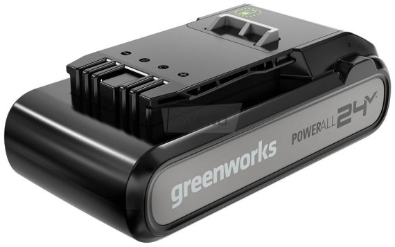 Аккумулятор Greenworks G24SV4, 24В, 4Ач (2960607) - фото №2