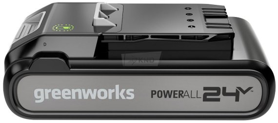 Аккумулятор Greenworks G24SV4, 24В, 4Ач (2960607) - фото №5