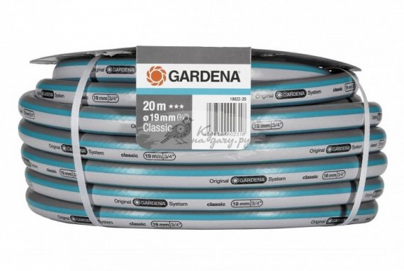 Шланг для полива Gardena Classic 25м 19мм 3/4" 18026-29.000.00 - фото №1