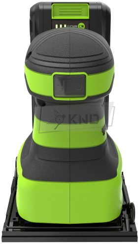 Аккумуляторная шлифовальная машина Greenworks G24SS14 с АКБ 2 Ач и ЗУ - фото №7