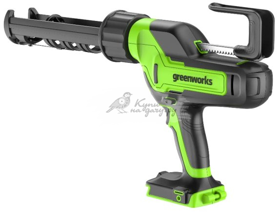 Пистолет для герметиков аккумуляторный Greenworks G24CAU без АКБ и ЗУ - фото №5