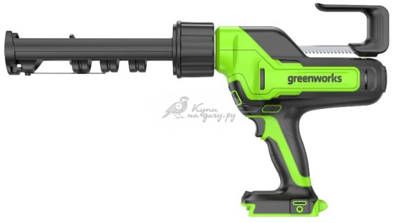 Пистолет для герметиков аккумуляторный Greenworks G24CAU без АКБ и ЗУ - фото №7