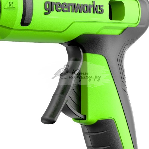 Пистолет клеевой аккумуляторный Greenworks G24GLG без АКБ и ЗУ - фото №8