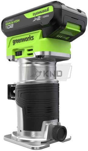 Аккумуляторный фрезер Greenworks G24RO с АКБ 2 Ач и ЗУ - фото №10