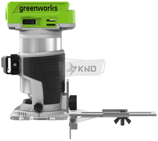 Аккумуляторный фрезер Greenworks G24RO с АКБ 2 Ач и ЗУ - фото №15