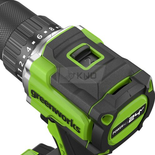 Дрель-шуруповерт аккумуляторная Greenworks DD560 с АКБ 2 Ач и ЗУ - фото №11