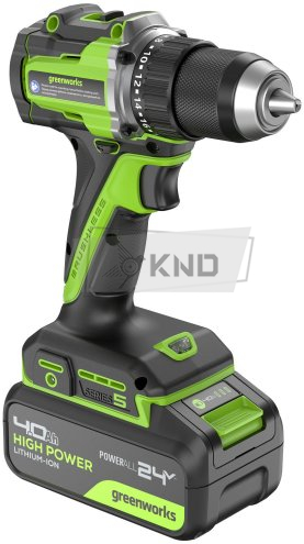 Дрель-шуруповерт аккумуляторная Greenworks DD560 с АКБ 4 Ач и ЗУ - фото №1