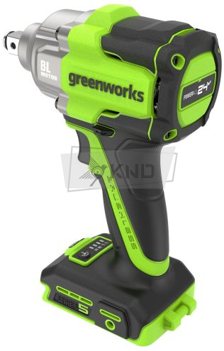 Гайковерт ударный аккумуляторный Greenworks IW5500 без АКБ и ЗУ - фото №2