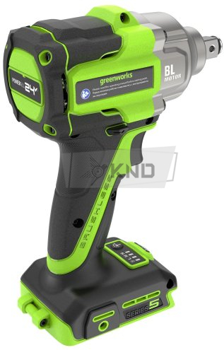 Гайковерт ударный аккумуляторный Greenworks IW5500 без АКБ и ЗУ - фото №4