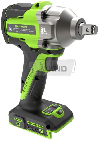 Гайковерт ударный аккумуляторный Greenworks IW5500 без АКБ и ЗУ - фото №7