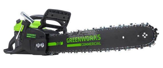 Аккумуляторная пила Greenworks GC82CS25K2 с АКБ 2.5 Ач и ЗУ - фото №2