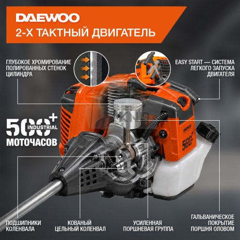Триммер бензиновый DAEWOO DABC 450 - фото №1