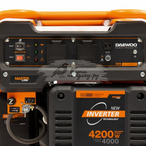 Инверторный генератор DAEWOO GDA 5600i - фото №3