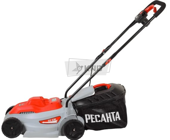 Газонокосилка электрическая Ресанта КР-1200 ЭП - фото №1