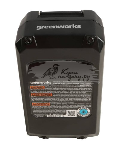 Аккумулятор Greenworks G24USB4 24В, 4Ач, с USB-разъемом (2939307) - фото №7