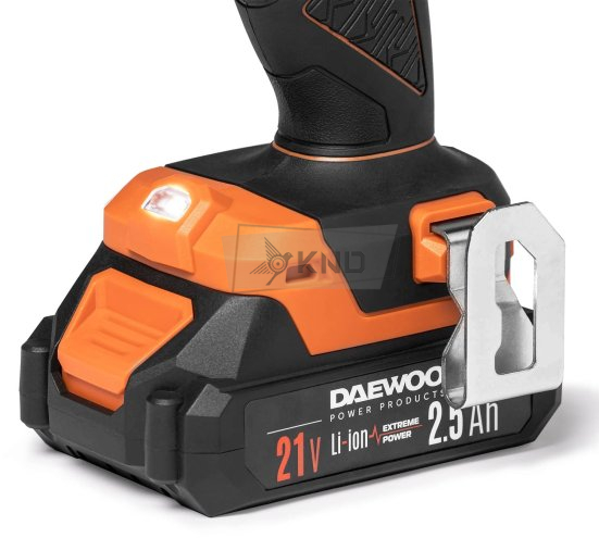 Дрель-шуруповерт ударная аккумуляторная DAEWOO DAA 4021Li SET BOX с 2 АКБ 2,5 Ач и ЗУ - фото №9