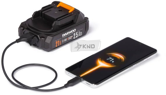 Дрель-шуруповерт ударная аккумуляторная DAEWOO DAA 4021Li SET BOX с 2 АКБ 2,5 Ач и ЗУ - фото №10