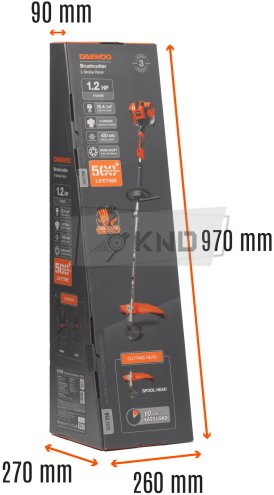 Триммер бензиновый DAEWOO DABC 250 - фото №10