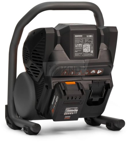Компрессор аккумуляторный DAEWOO DAC 80S Li SET с АКБ 4 Ач и ЗУ - фото №4