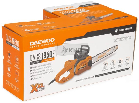 Электропила DAEWOO DACS 1950E - фото №13